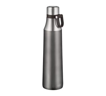 alfi CITY BOTTLE LOOP 700ml, rose, stainless steel drinking bottle with carrying loop, robust, leak-proof thermos flask, keeps cold for 16 hours, absolutely leak-proof, bottle for carbonated drinks, dishwasher-safe on sale